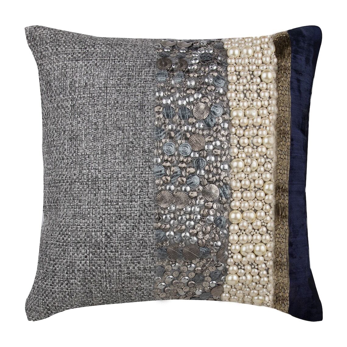 Decorative Cushion Cover Blue 16