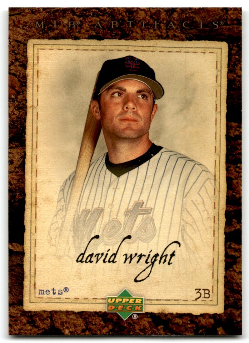 2007 UPPER DECK ARTIFACTS DAVID WRIGHT NEW YORK METS #55