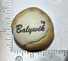 Vintage Original Balywik Hacky Sack Footbag Hand Made in USA 2-Panel Yellow Rare