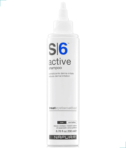 S6 Active Professional Anti Dandruff Shampoo with Tea Tree Oil 1% Pyrithione