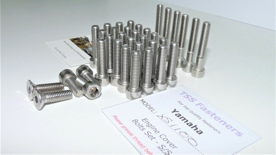Yamaha XS1100 - Engine Covers Bolts Set - Stainless Steel | eBay UK