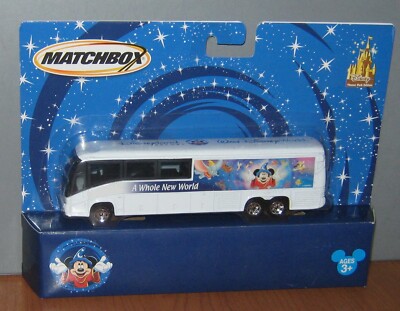 Matchbox Big Movers MCI Bus Walt Disney World A Whole New World Theme Park Ed