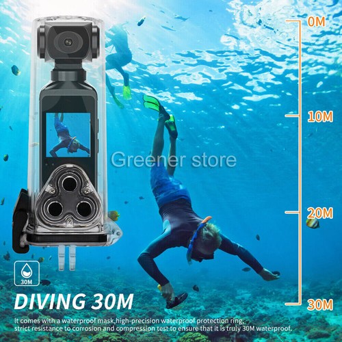 4K 270° Rotate Handheld Action Caméra WiFi 30M Imperméable Pochette Sport Camera - Photo 9/20