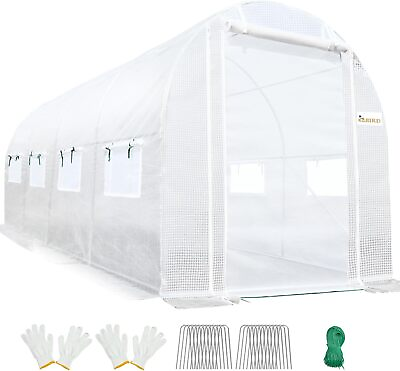 #ad KING BIRD Large Walk in Greenhouse for Outdoors Heavy Duty Tunnel Hot House $239.99