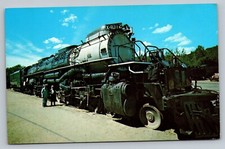 Union Pacific 4-8-8-4 Largest Locomotive Alco Works Train Vintage Postcard