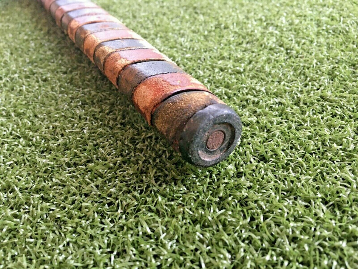 Putter Acushnet Bulls Eye John Reuter Jr - Acier Cannelé Double Face 34 Pouces - Droitier