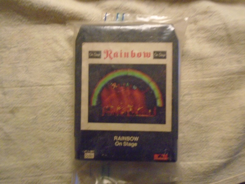 Rare Rainbow On Stage 8 Track Tape (1977) Out of Print Collection: 2 Items