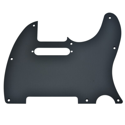 Matte Aluminum Anodized Telecaster Pickguard fits American/Mexican Fender Tele