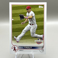 2022 Topps Opening Day Mike Trout Los Angeles Angels #27