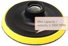7" Backing Plate Hook and Loop for Rotary Polisher Buffer - Professional Quality