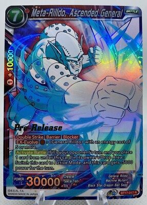 Rilldos Meta-Rilldo, Ascended General BT17-017 R Pre-release Foil Ultimate ...