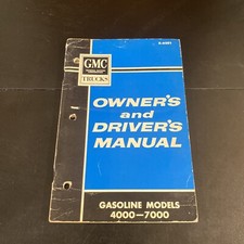 1961 Gmc Trucks Gasoline Models 4000-7000 Owners Operators Manual For Glovebox 1961 Gmc Trucks Gasoline Models 4000-7000 Owners Operators Manual For Glovebox