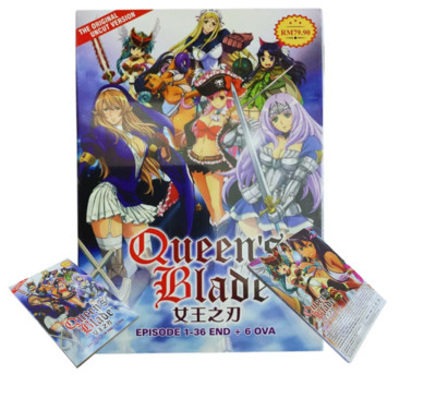 Queen's Blade (Episode 1-36 End +6 OVA) Original Uncut Version English Dubbed