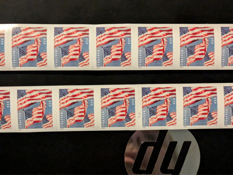 20 FOREVER STAMPS, NEW/unused. US Flag. eBay