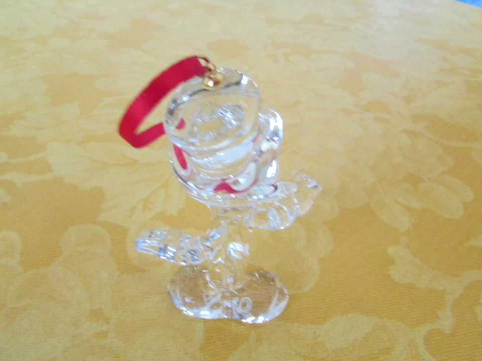 Disney Jiminy Cricket Crystal Ornament Figurine Approx 3 Inches Tall - Image 2 of 4