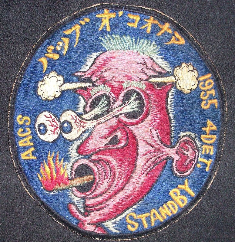 USAF 1955th AACS Sqdn Det 4 (Personalized) 5.50in Japanese-Made Patch