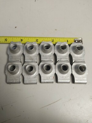 3/8 - 16 clip no nut u-nut locking threads! (QTY 10)Galvanized