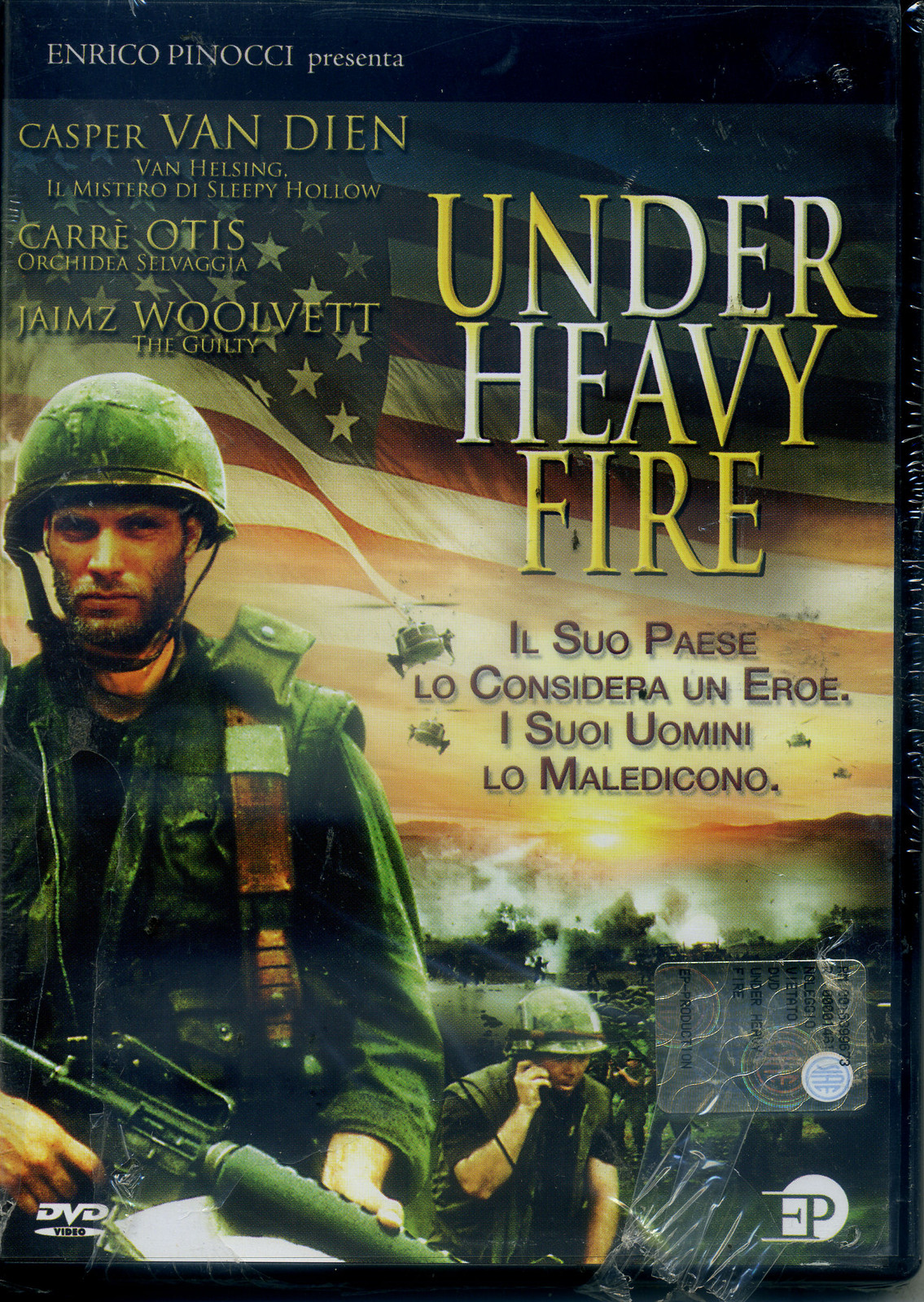 UNDER HEAVY FIRE con Casper Van Dien Carrè Otis  2003 - DVD NUOVO