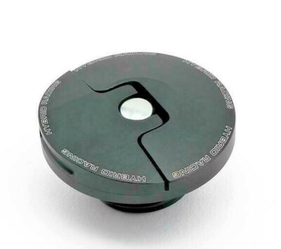 Hybrid Racing Slim Oil Cap for Honda B/D/F/H/j/K Series Engines (Black)