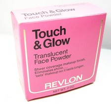 Vintage Box Revlon Touch And Glow Face Powder Translucent Light Medium No. 1 NEW