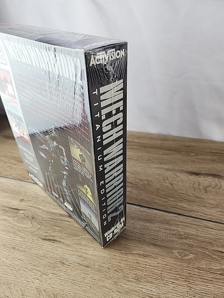 NEW & Sealed - MechWarrior 2: Titanium Edition (PC, 1998, CD-ROM) Big Box RARE - Image 3 of 4