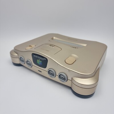 Nintendo 64 Console GOLD Color - NTSC-J | eBay