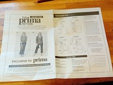 Prima Magazine Pattern Tops sizes 10-20 Uncut & Unused - January 2025