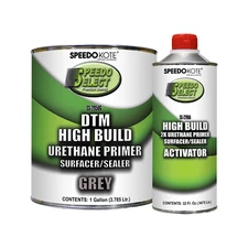 Automotive High Build 2K Urethane Primer/Sealer Gray Gallon Kit, SS-2950G/2790A