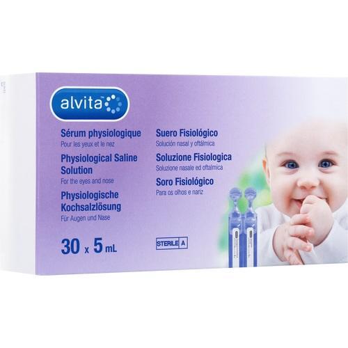 ALVITA physiologische Kochsalzlösung Ampullen, 150 ml PZN 10546071