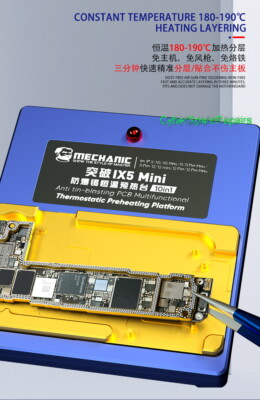 PCB Vorwärmer Heizplatte Mechaniker IX5 Mini 10in1 iPhone Löten Rework Plattform