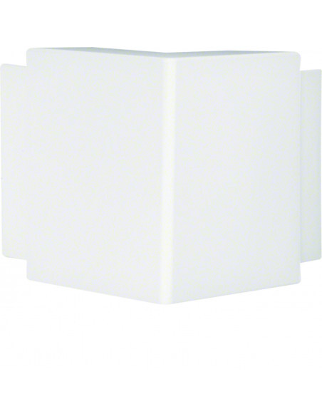 Angle extérieur Hager LF6015039016 en plastique blanc RAL 9016