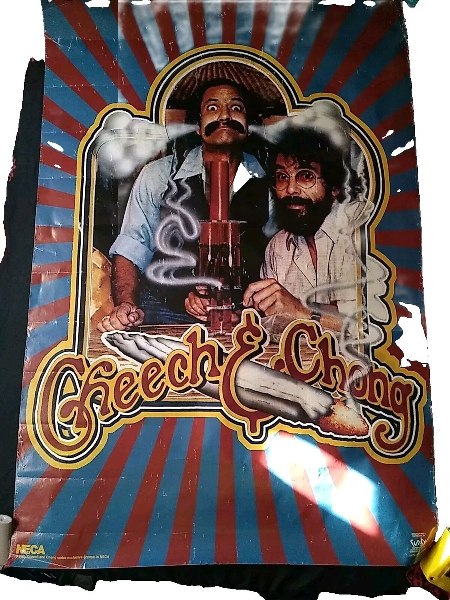 【額縁付き】 Cheech & Chong チーチョンA2 ポスター VINTAGE CHEECH & CHONG POSTER 34.8x22.6