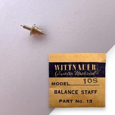 Wittnauer 10S Balance Staff x 1 Watch Material Part No. 13 NOS VTG
