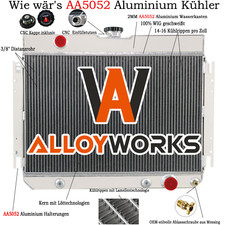 3 Reihe Kühler Aluminium Für 1963-68 Chevy ...