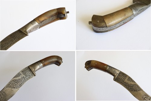 Khyber Knife Islamic sword dagger Dolch messer Pesh kabz from Afghanistan 24/N1 - Picture 19 of 19