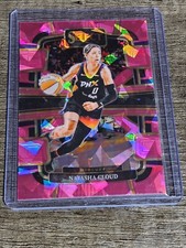 2024 Panini Select WNBA - Concourse Pink Ice Prizm #37 Natasha Cloud