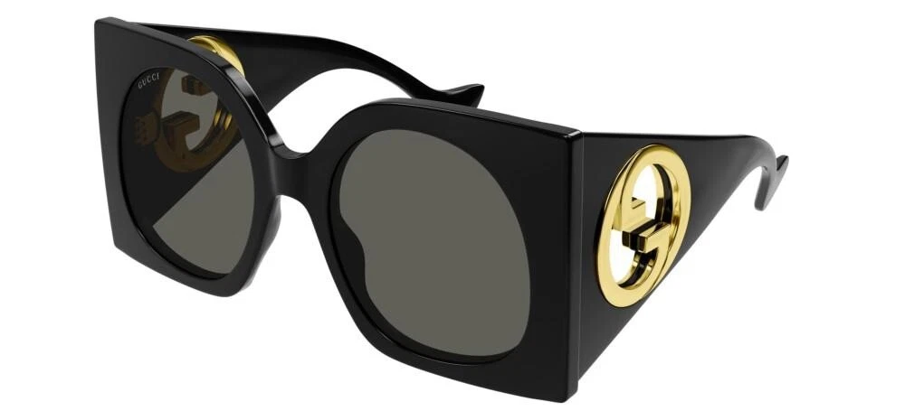 Gucci GG1038S 99 Yellow & Black Sunglasses | Sunglass Hut United Kingdom