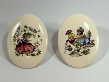 Rare Lord Nelson Jack & Jill, Mary Little Lamb Nursery Rhyme MCM Vintage Plaques
