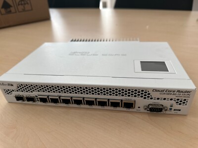 MikroTik Cloud Core Router CCR-1009-8G-1S-1S+PC 1GHZ, 2GB, 8XGE, 1XSFP, 1XSFP+
