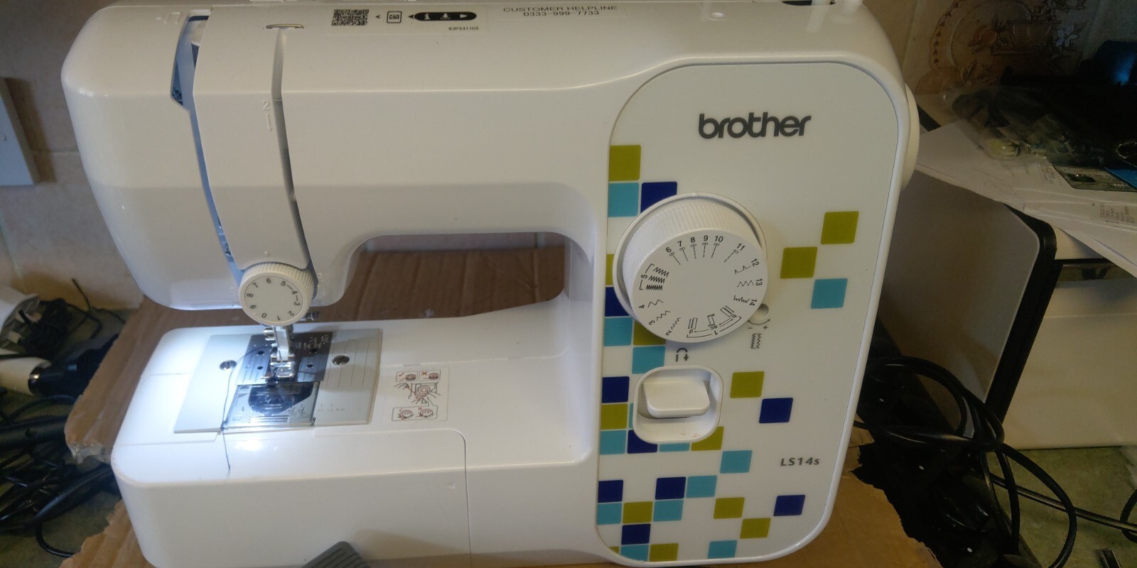 Brother LS14S Metal Chassis Sewing Machine 787162940121 eBay