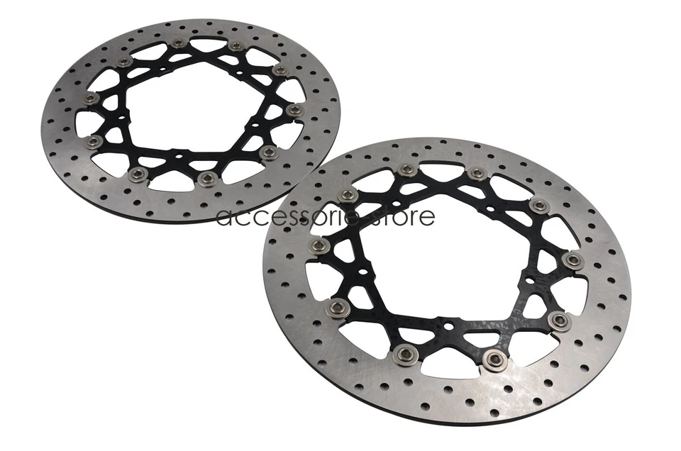 Front Brake Disc Rotor For Yamaha YZF R1 2004-2006 FZ1 06-14 FZ10 MT10 XVS1300 — 第 4/4 张图片