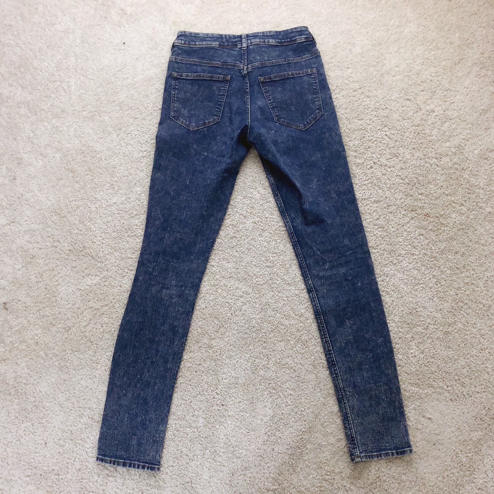 DIVIDED By H&M Blue Jean Denim Skinny Pants Size 6 thumbnail 8