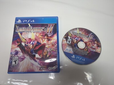 Samurai Warriors 4-II (Sony PlayStation 4, 2015) No Manual