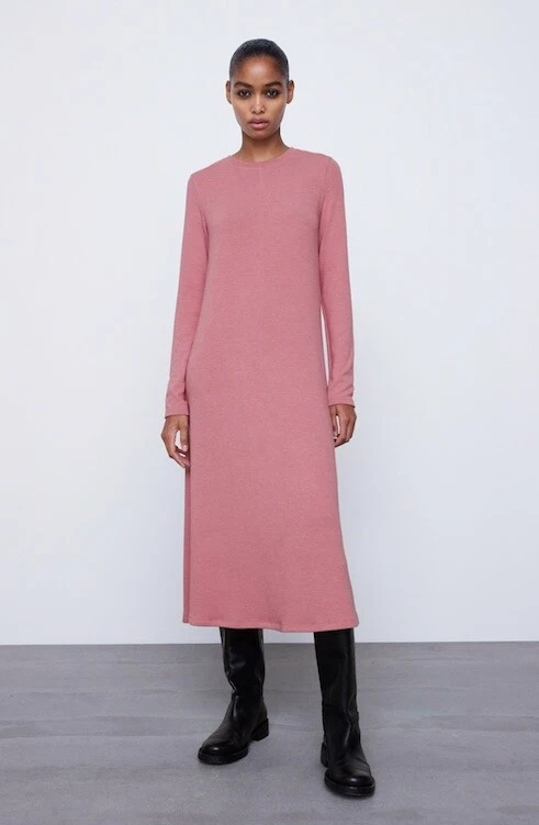 Maxi jumper hotsell dress zara