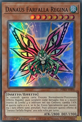 Danaus Schmetterling Königin - Super Rare - PHHY-IT094 - Italienisch - Neu