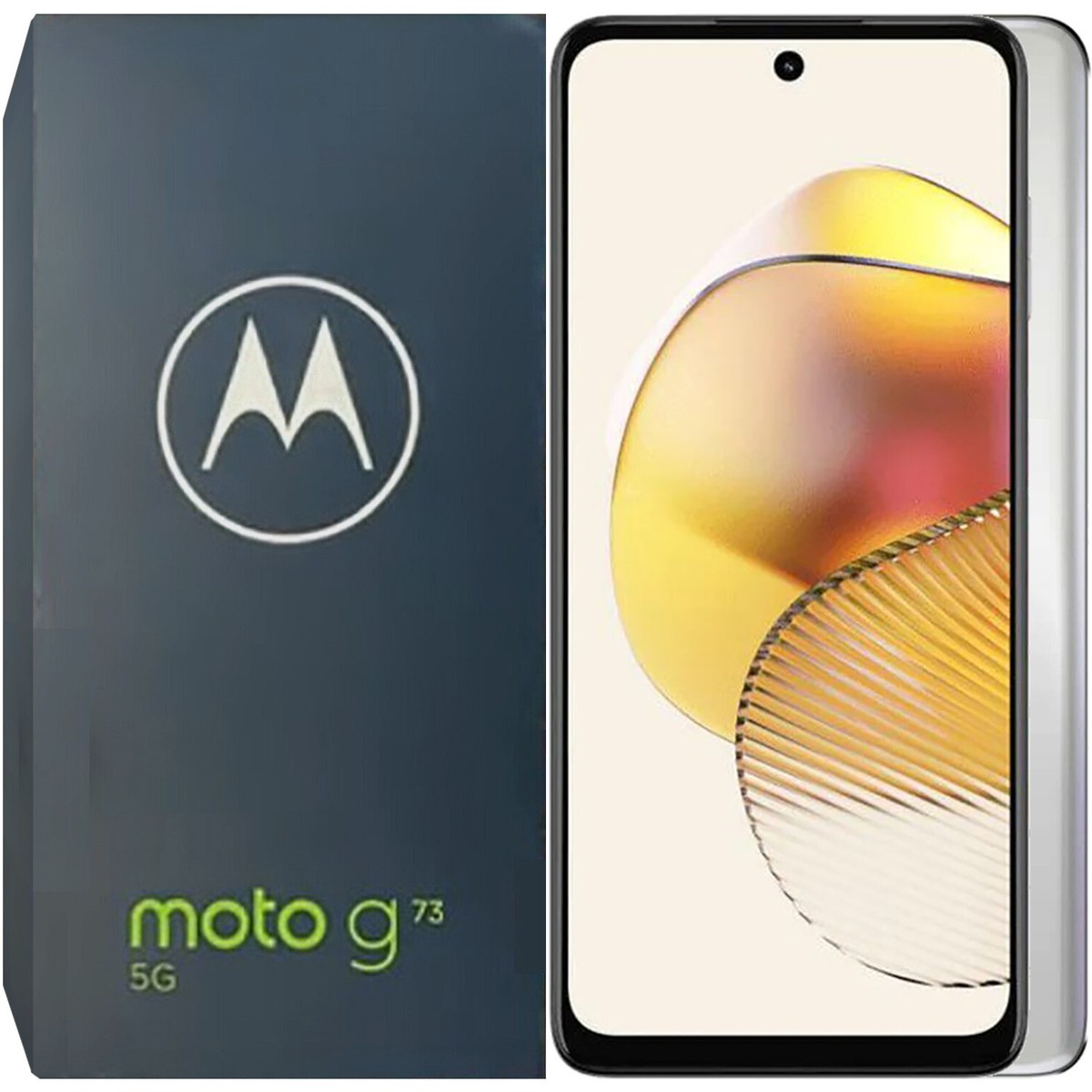 Motorola Moto G73 5G Lucent White 256GB + 8GB Dual-Sim Unlocked