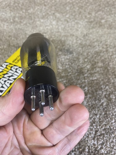Tubo elettronico/aspirapolvere Sylvania 5Z3 vintage non testato - Foto 4 di 6