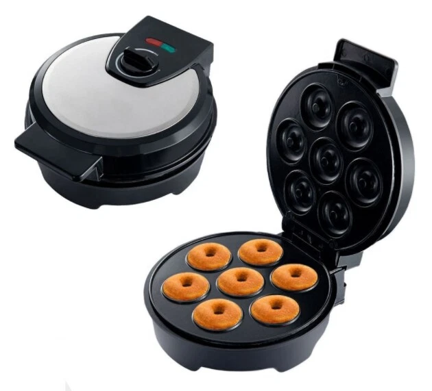 Breakfast machine Sandwich waffle machine 110V Donut machine 7-hole cake machine