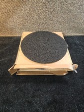 (QTY 5) Americo 400120 Stripping Pads, 20-inch Diameter, Black, Polyester Fiber