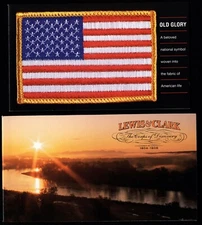 US Scott BK 294, BK 297 TWO BOOKLETS Lewis & Clark and Old Glory FRESH
